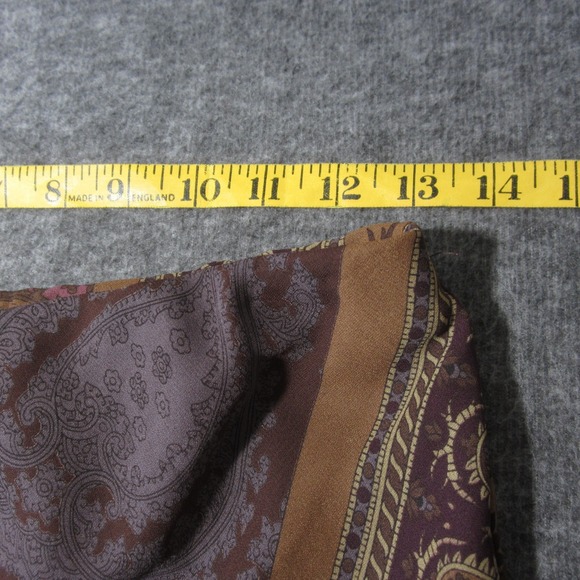 Vtg Studio Y Skirt Womens M Brown Pink Patchwork Paisley Pull‎ On Lined Boho Y2k - Picture 4 of 10